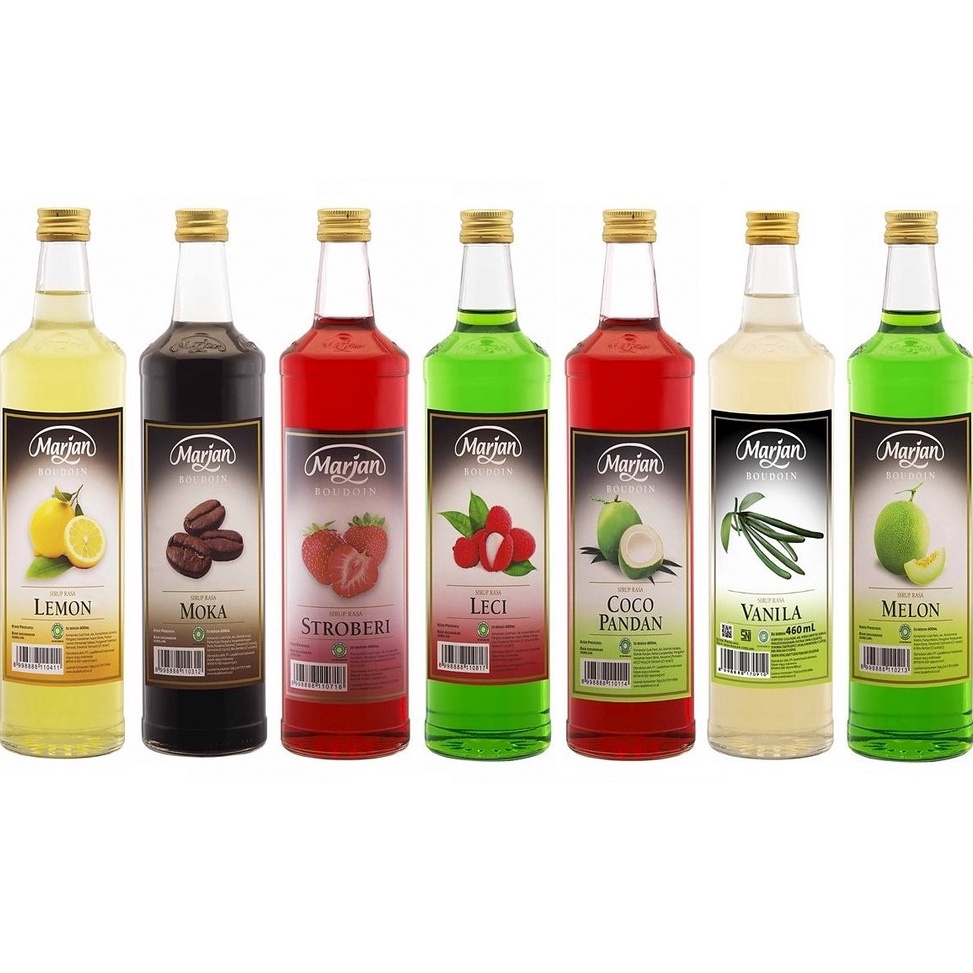 

[✰I6&] Sirup Marjan Boudoin Syrup 460ml [196]