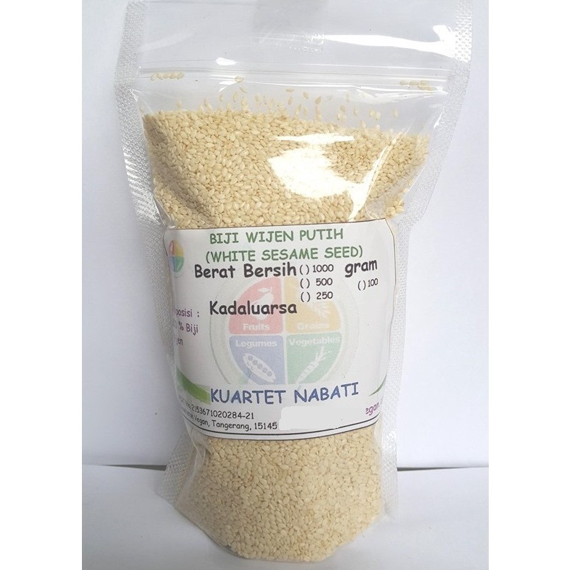 

Mur@h Bang3t 250gr Roasted Wijen Putih / White Sesame Seed - Oven - Sangrai Serba Murah