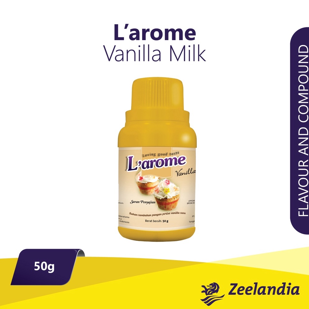 

TG88 Zeelandia L'Arome Vanilla Milk Powder 50 Gr 6779