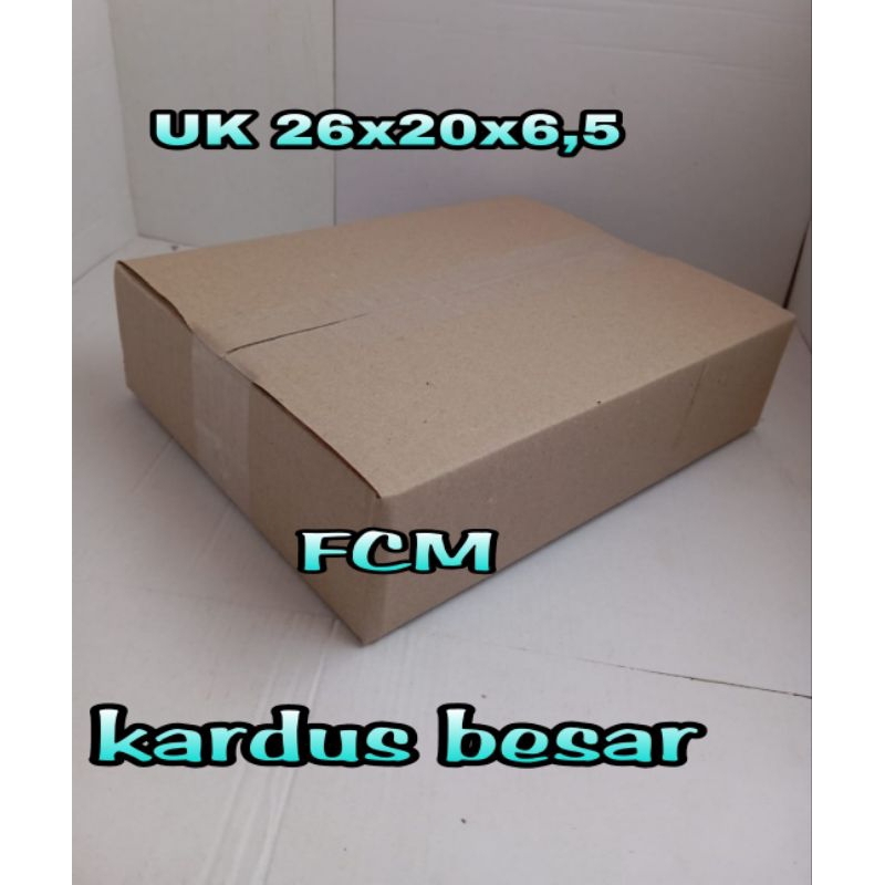 

kardus uk 26x20x6'5 kardus polos kardus packing kardus sedang