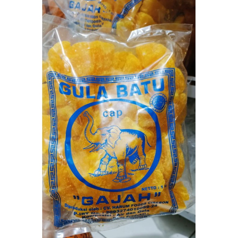 

[✵C41➤] Gula Batu Khas Cirebon Kemasan 1kg [40]