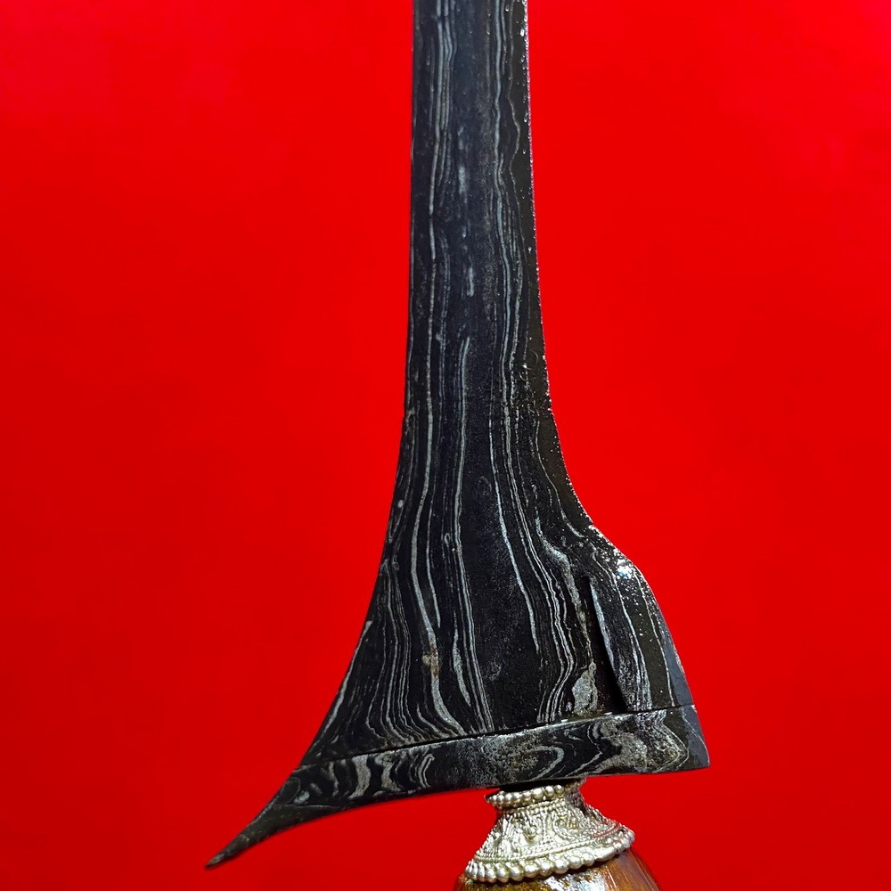 Keris Brojol Pamor Janur Sinebit Sepuh Kuno