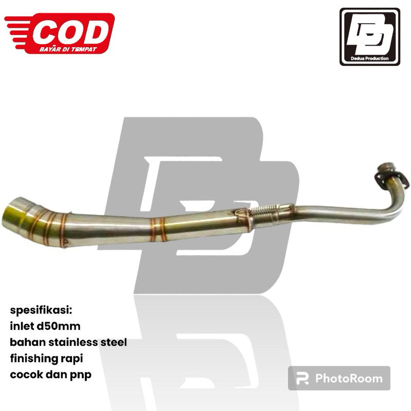 Leher knalpot khusus SupraX 125 karisma dan absolute Revo d50