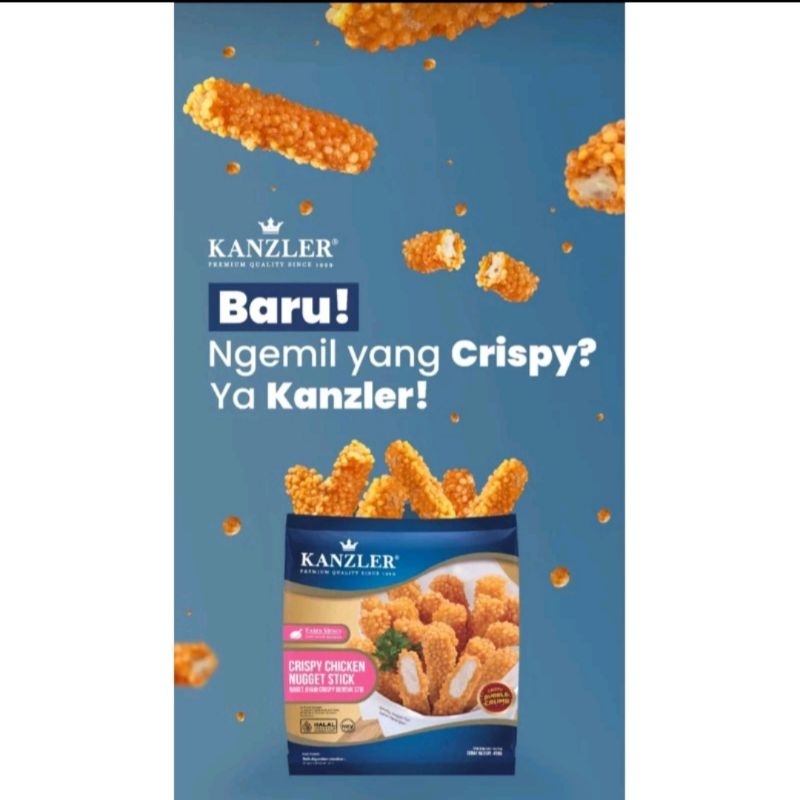

Kanzler Crispy Chicken Nugget Stick 450gr