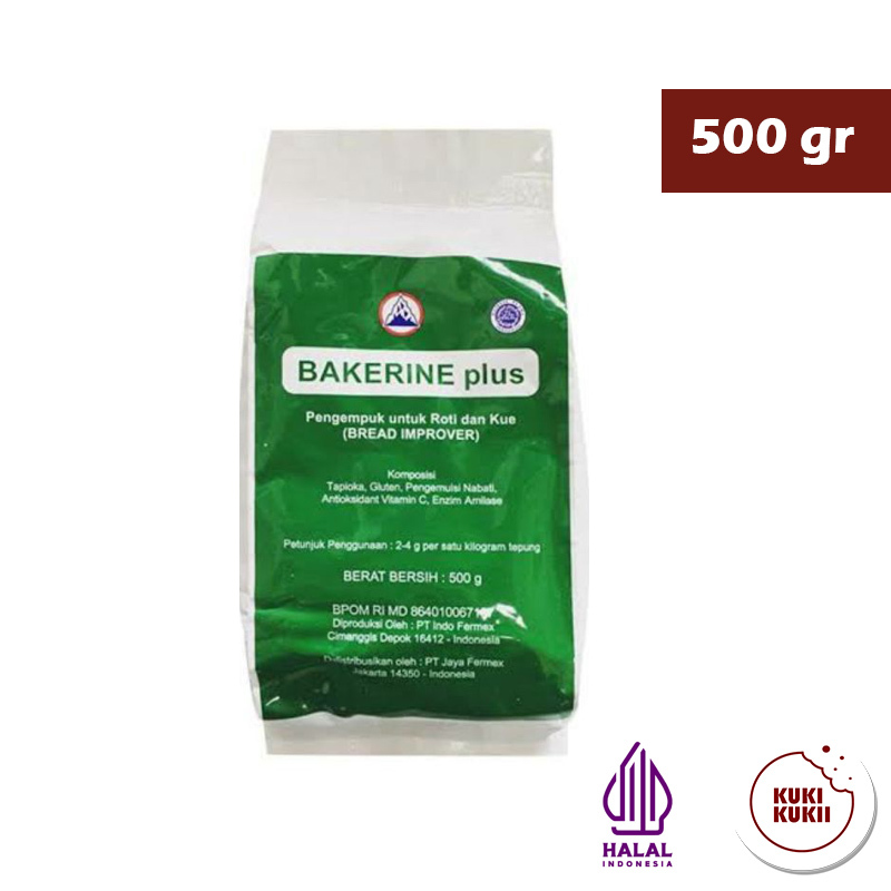 

Bakerine Plus pengempuk roti 500gr Bakerine Plus bread improver 500 gram