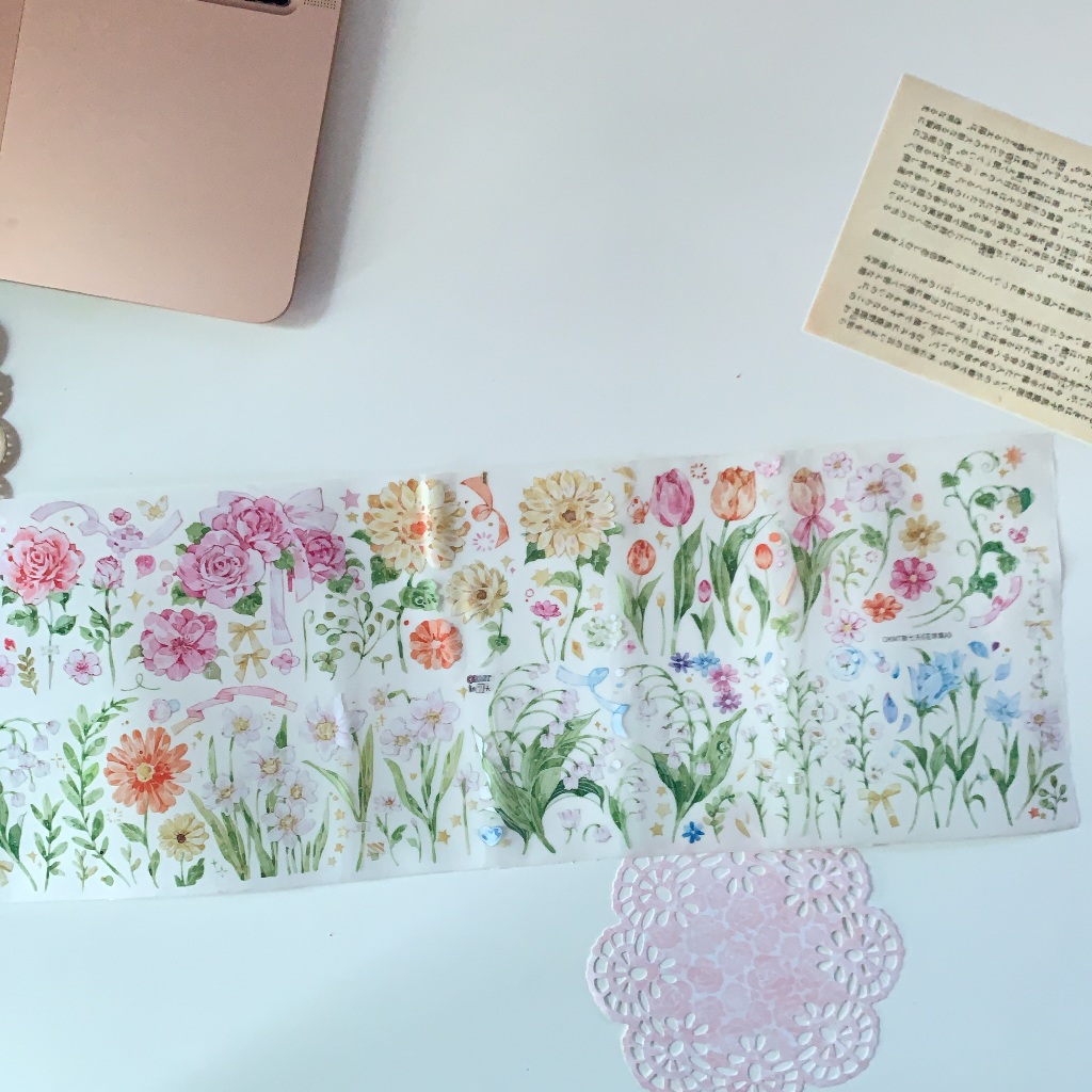 

[Sample] OKMT Various Flower PET Tape