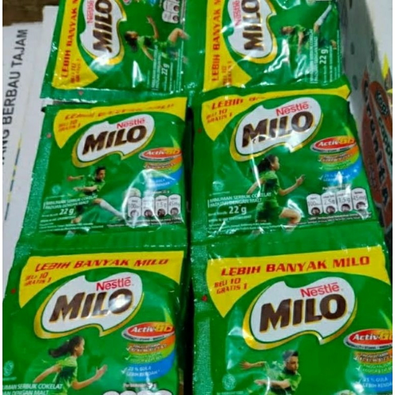 

Milo Active Go Renceng Susu Bubuk (isi 10 sachet)