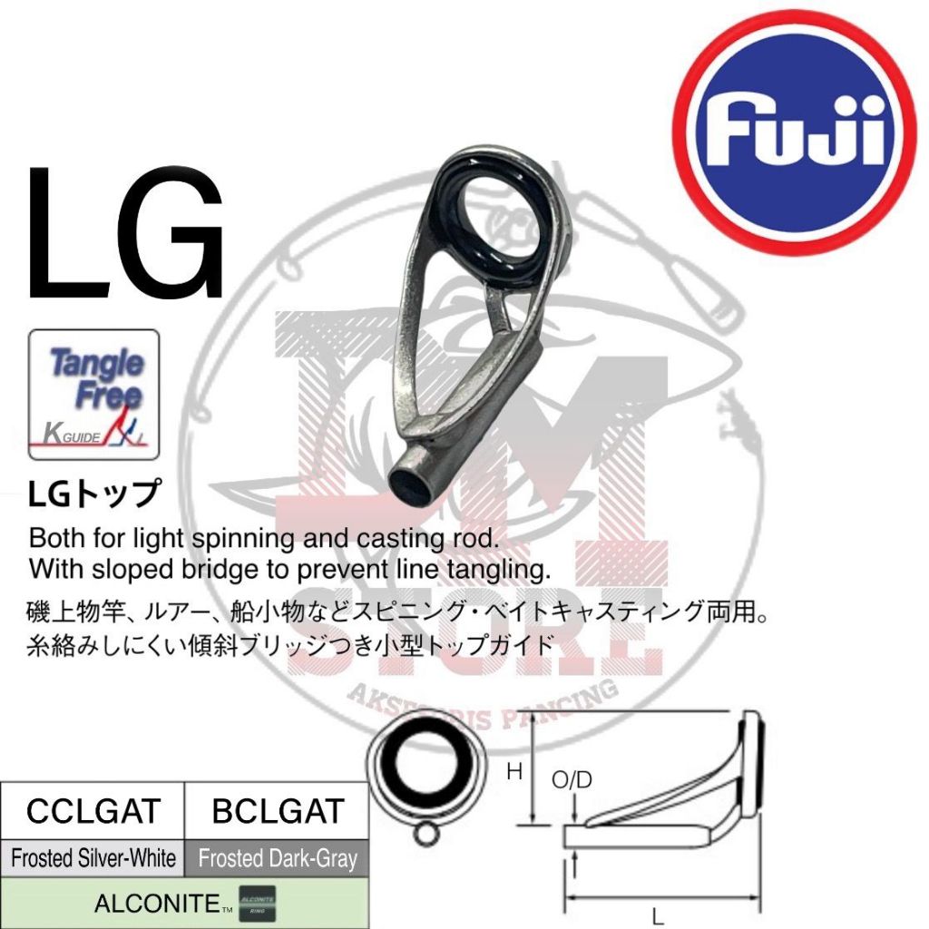 RING GUIDE TOP FUJI CCLGAT DAN BCLGAT - RING TOP FUJI