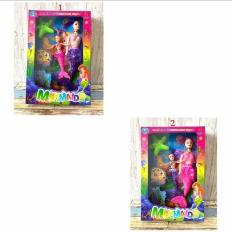 Mainan Barbie Putri Duyung / Mainan Barbie Mermaids