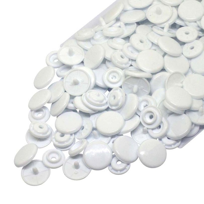 KANCING JEPRET PLASTIK 15 MM / KANCING CETET PLASTIK 15 MM / 12 SET
