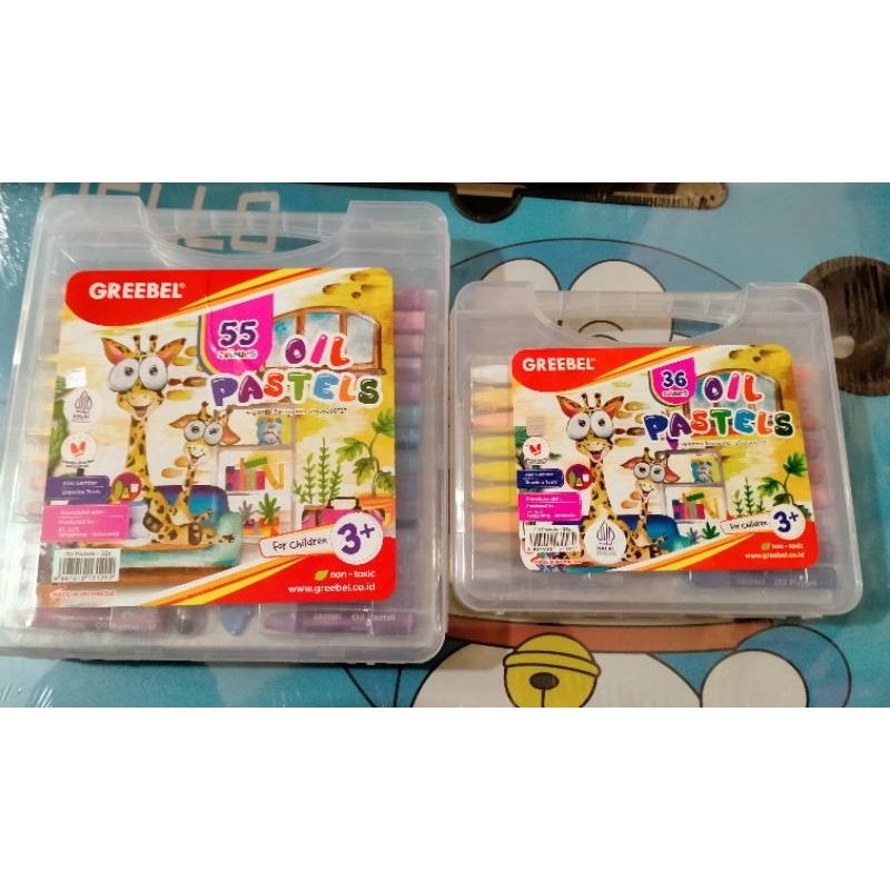 

GREEBEL / Oil pastel Krayon grebel isi 36 / Krayon grebel isi 55