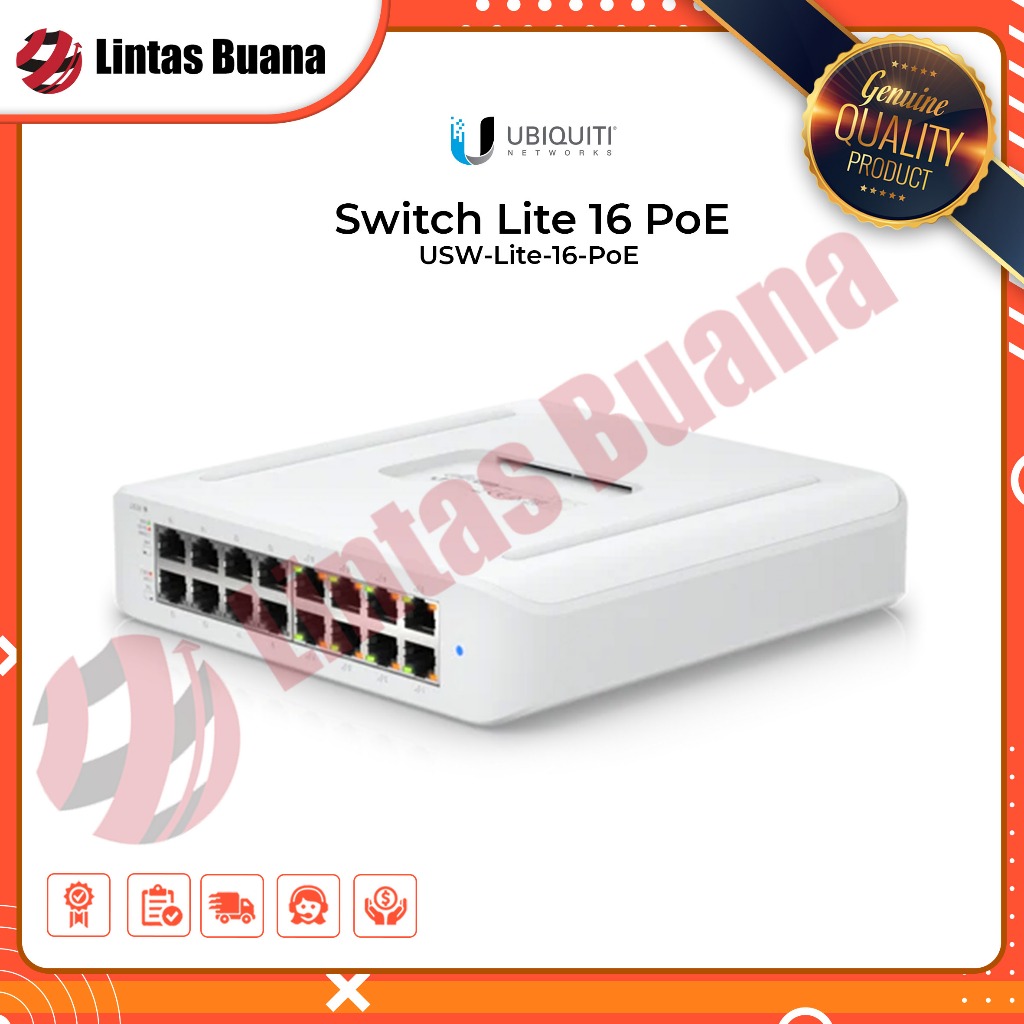 Ubiquiti Unifi Switch 16 Port POE USW-Lite-16-POE/UBNT USW Lite 16 POE
