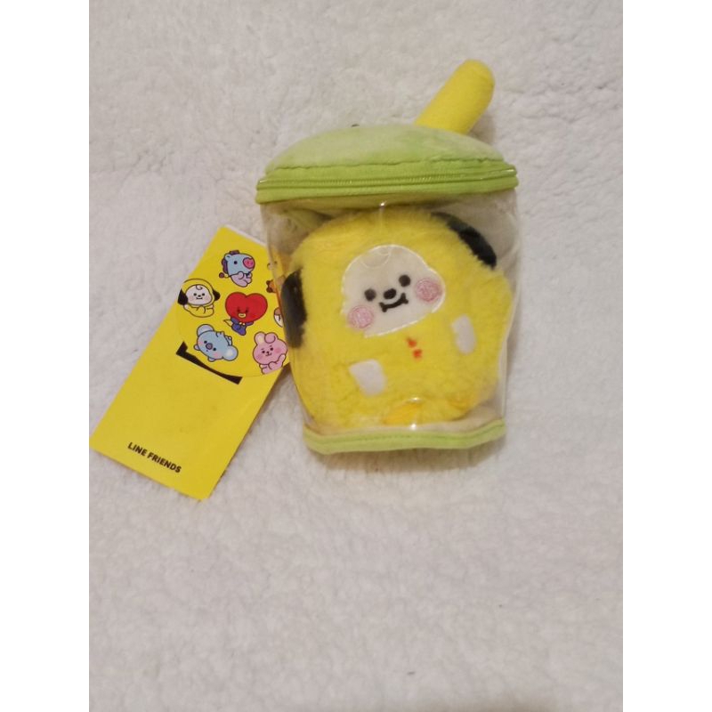 BT21 chimmy baby bubble tea bag charm doll authentic doods official