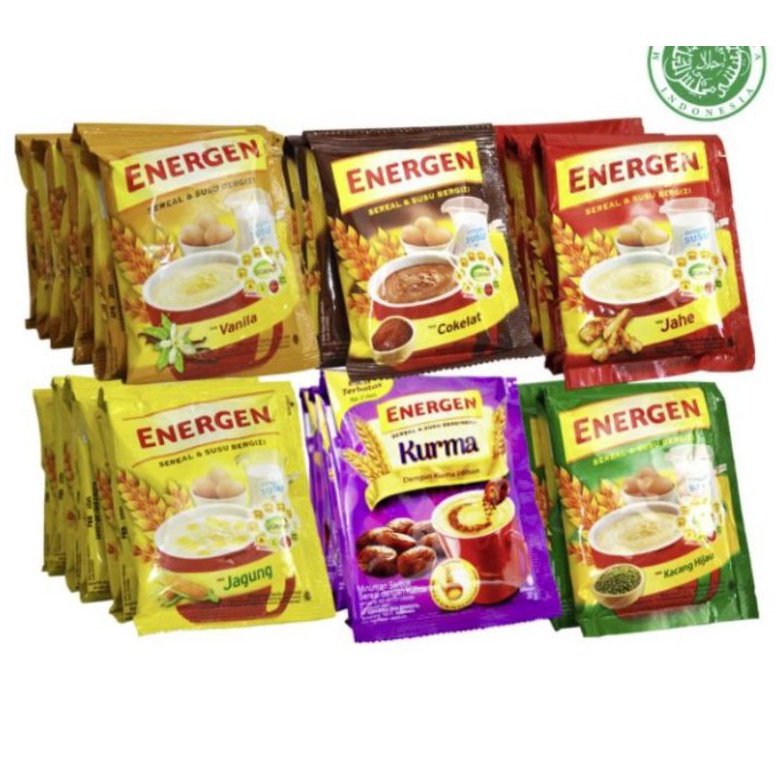 

[7VH] Energen renceng isi 10 sachet 35gr 72