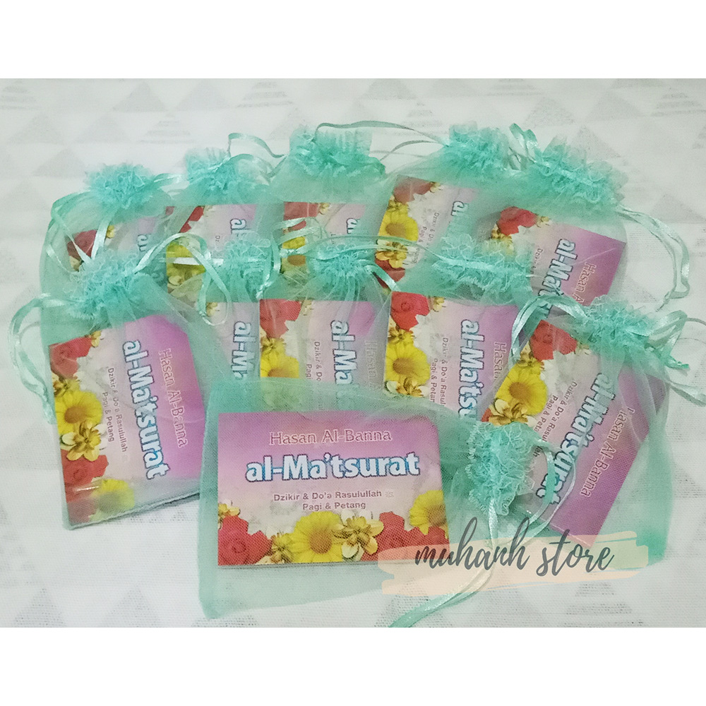 Souvenir Dzikir pagi Dan sore Al Ma'tsurat+ kemas Tile