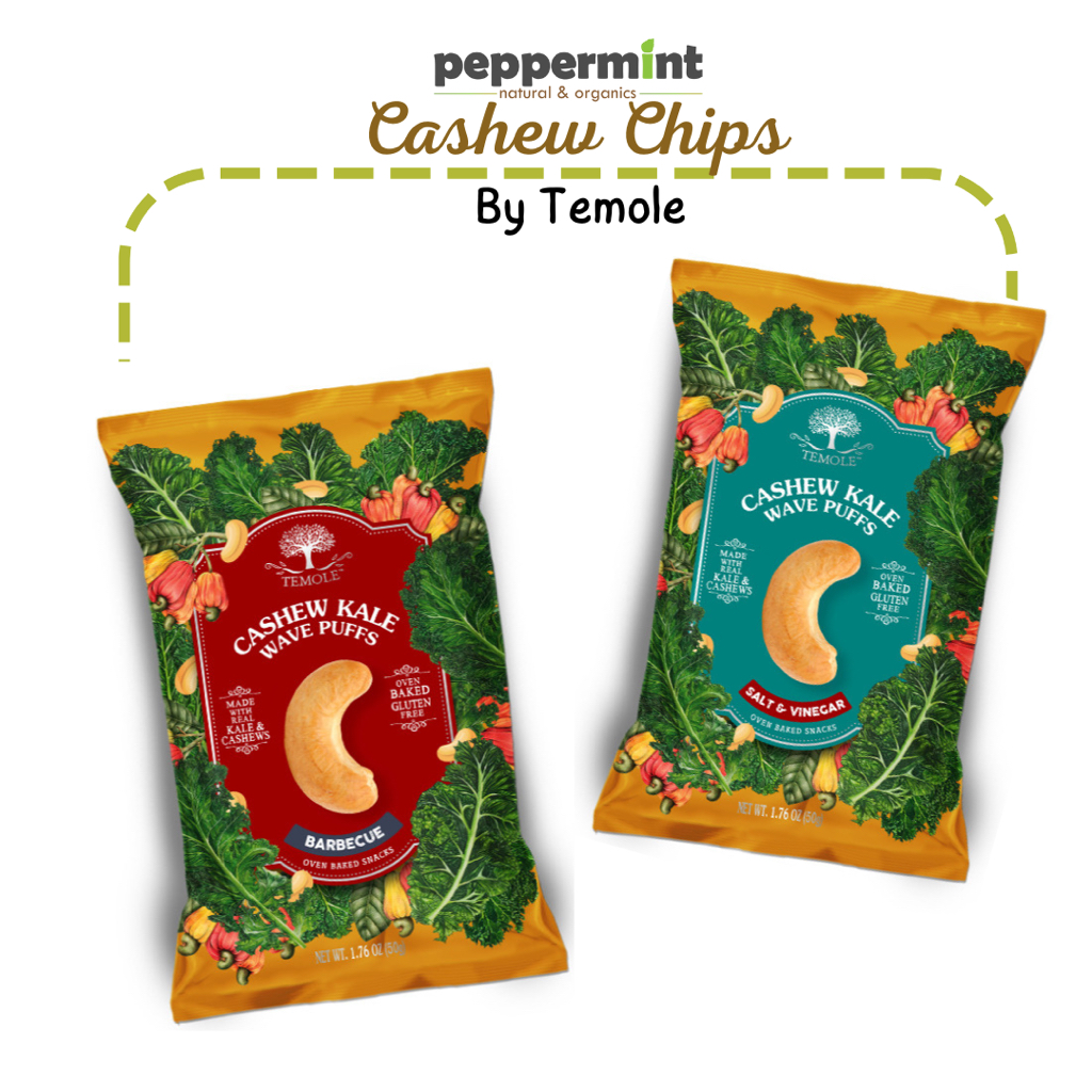 

Temole Cashew Kale Wave Puffs (50 gr) / Camilan Sehat
