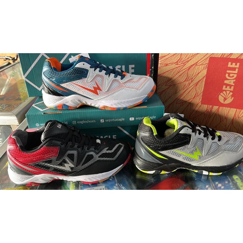 Eagle Sepatu Badminton Hurricane JR - Badminton Shoes