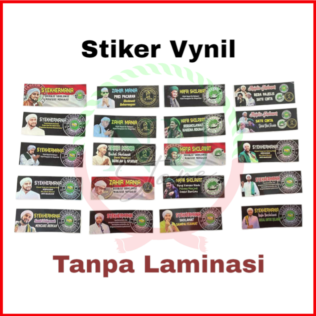 Stiker Azahir / Stiker Syekhermania Murah / Stiker Az Zahir Mania / Stiker Motor / Stiker Mafia Shol