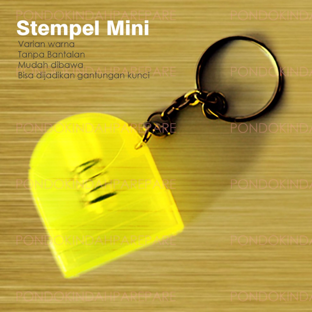 

Stempel Mini Gantungan Kunci