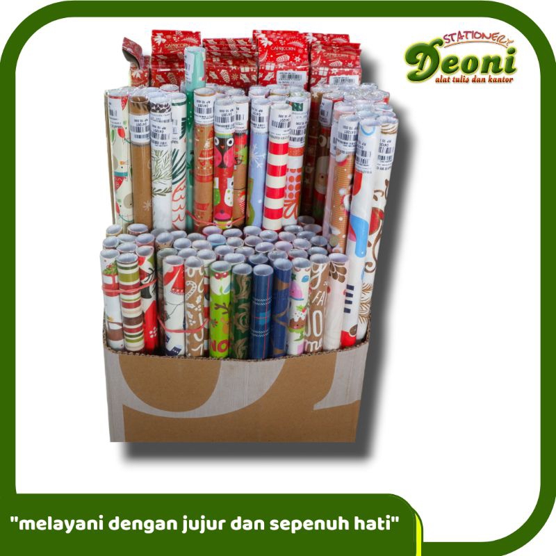

Capricorn Kertas Kado Natal Merry Christmas 4109-4120