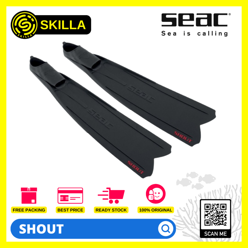 SEAC Shout S700 Freediving Long Fins