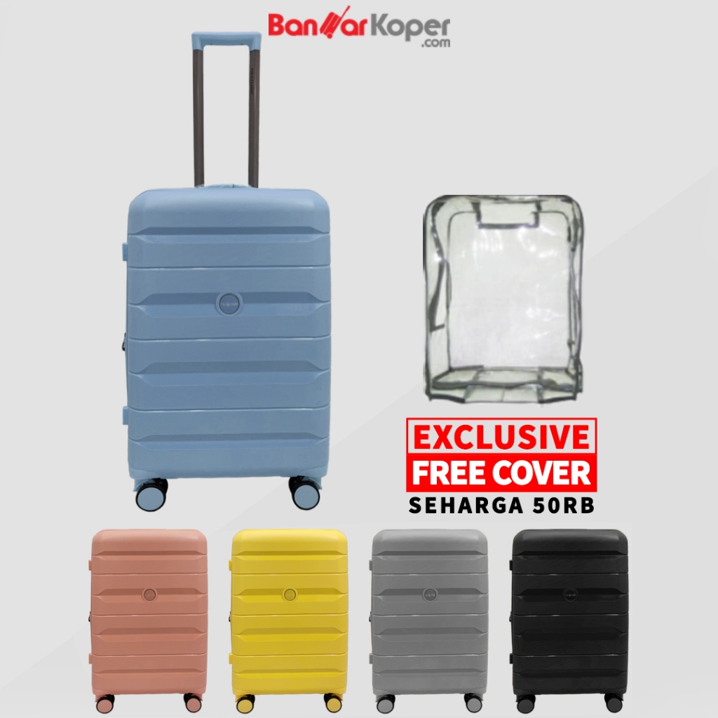 Tas Koper Polo Classic 98004 Koper 28 Inch Hardcase Ringan Anti Pecah