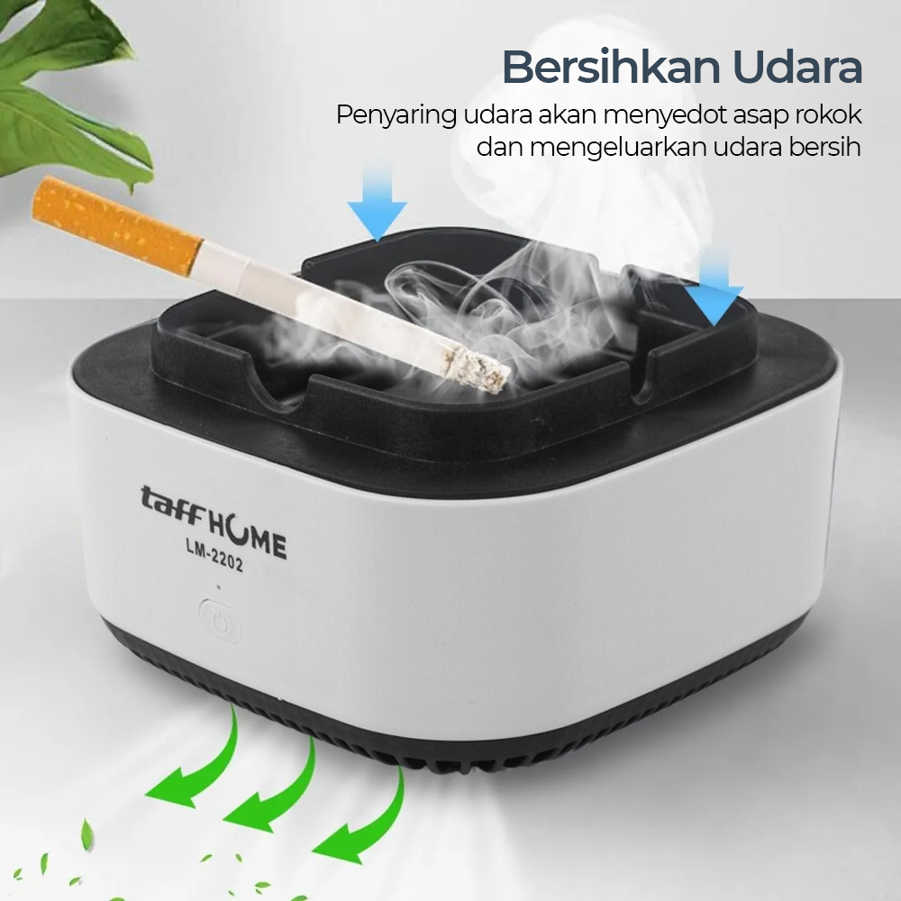 ASBAK ROKOK AIR PURIFIER FILTER CIGAR ASHTRAY LM-2202