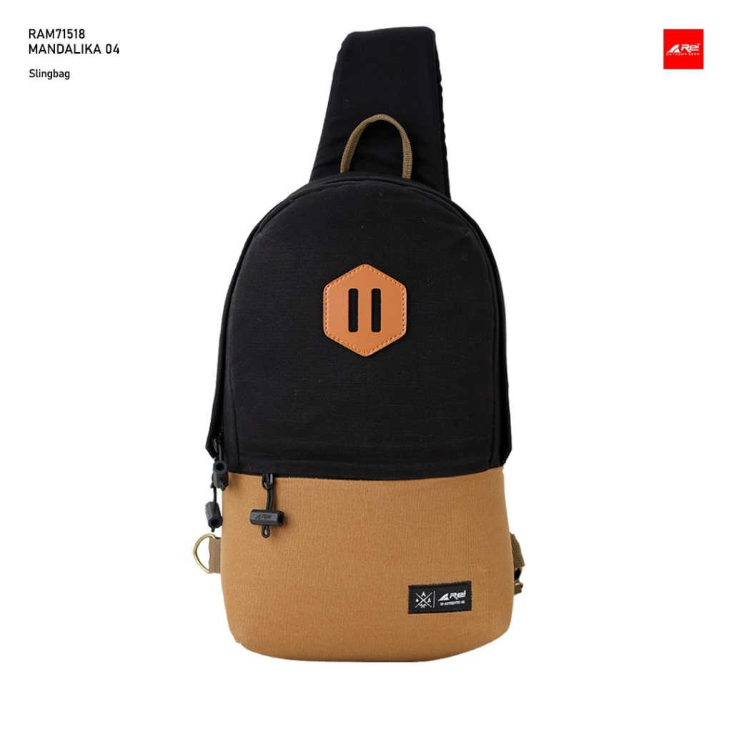 Tas Ransel Tali Satu Pria / Slingbag Mandalika 04 AREI OUTDOORGEAR - Tas Selempang Pria MANDALIKA 04