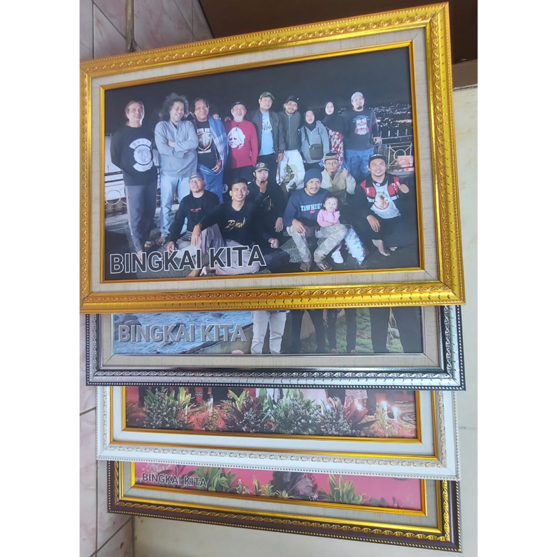 PROMO CETAK FOTO + BINGKAI ukuran 40x60 cm