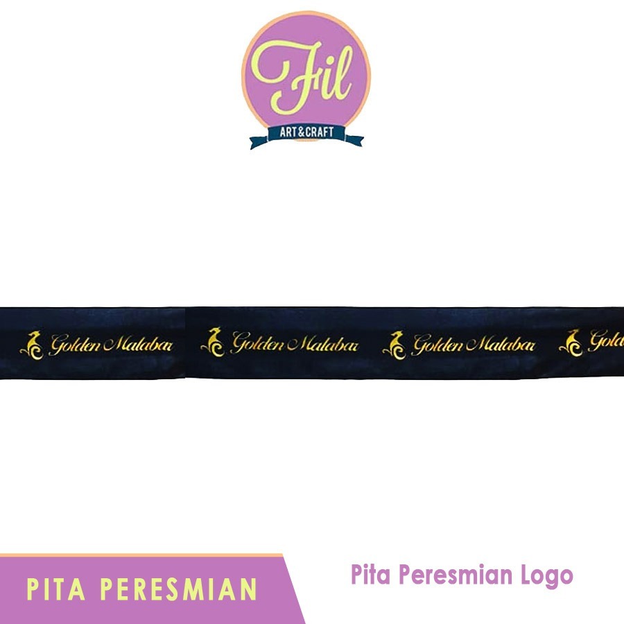 

Pita Peresmian / Custom / Gunting Pita / Grand Opening / Satin Hitam