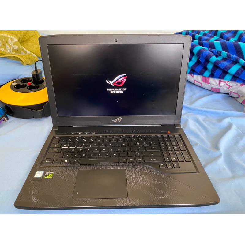 LAPTOP ROG GL503GE Intel Core i7 Gen 8 NVIDIA GTX1050Ti RAM 16GB (BEKAS)