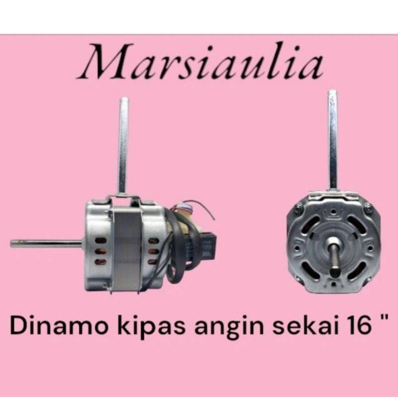 dinamo motor kipas angin besi sekai 16 inch