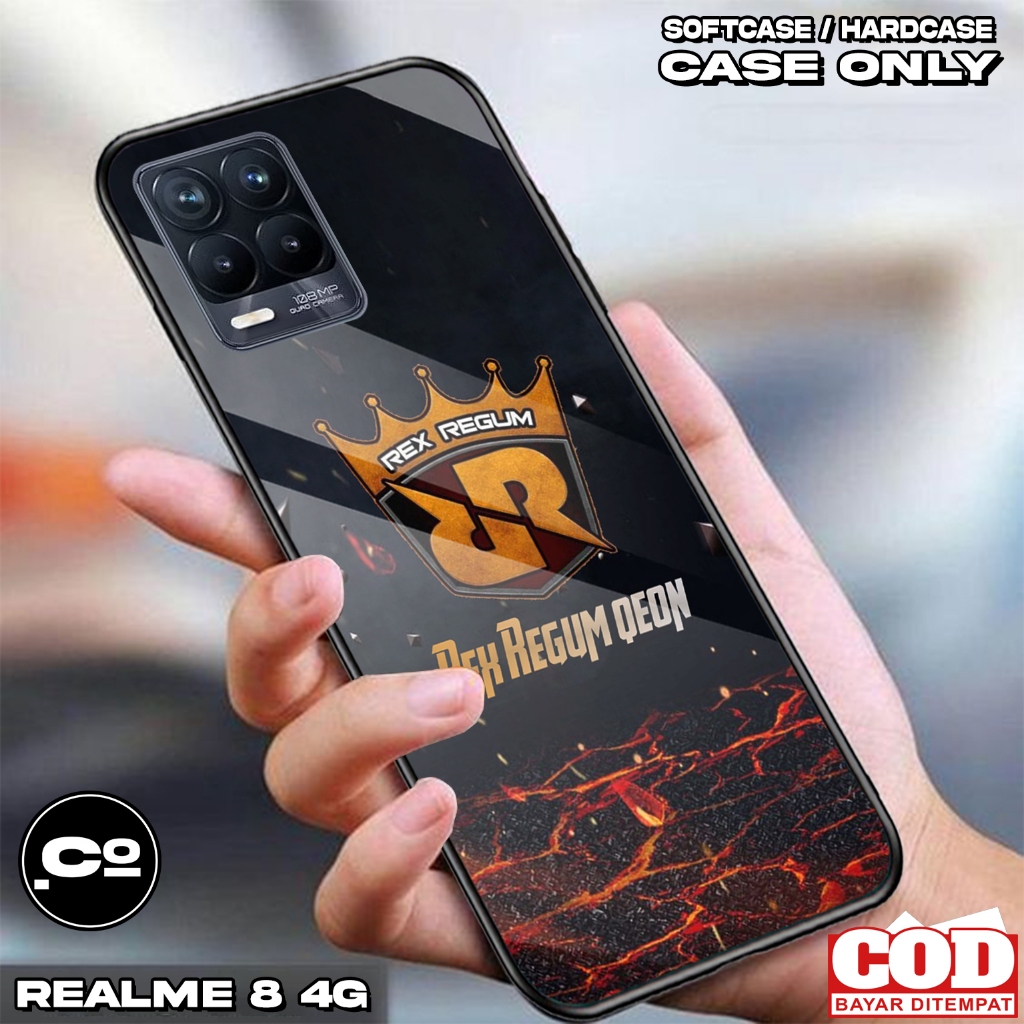 Case REALME 8 4G  - Casing REALME 8 4G [ RRQ ] Silikon REALME 8 4G  - Kesing Hp - Casing Hp  - Case 