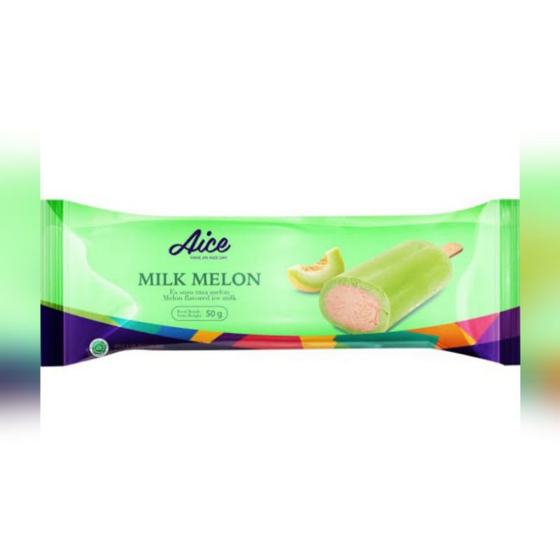 

Es Krim AICE Milk Melon