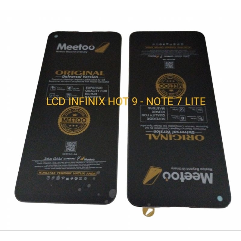 LCD INFINIX HOT 9 - INFINIX NOTE 7 LITE FULLSET TOUCHSCREEN ORIGINAL OEM