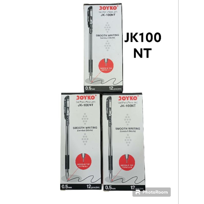

Joyko JK100 JK100 NT Pulpen Gel Pen Black Ink High Quality