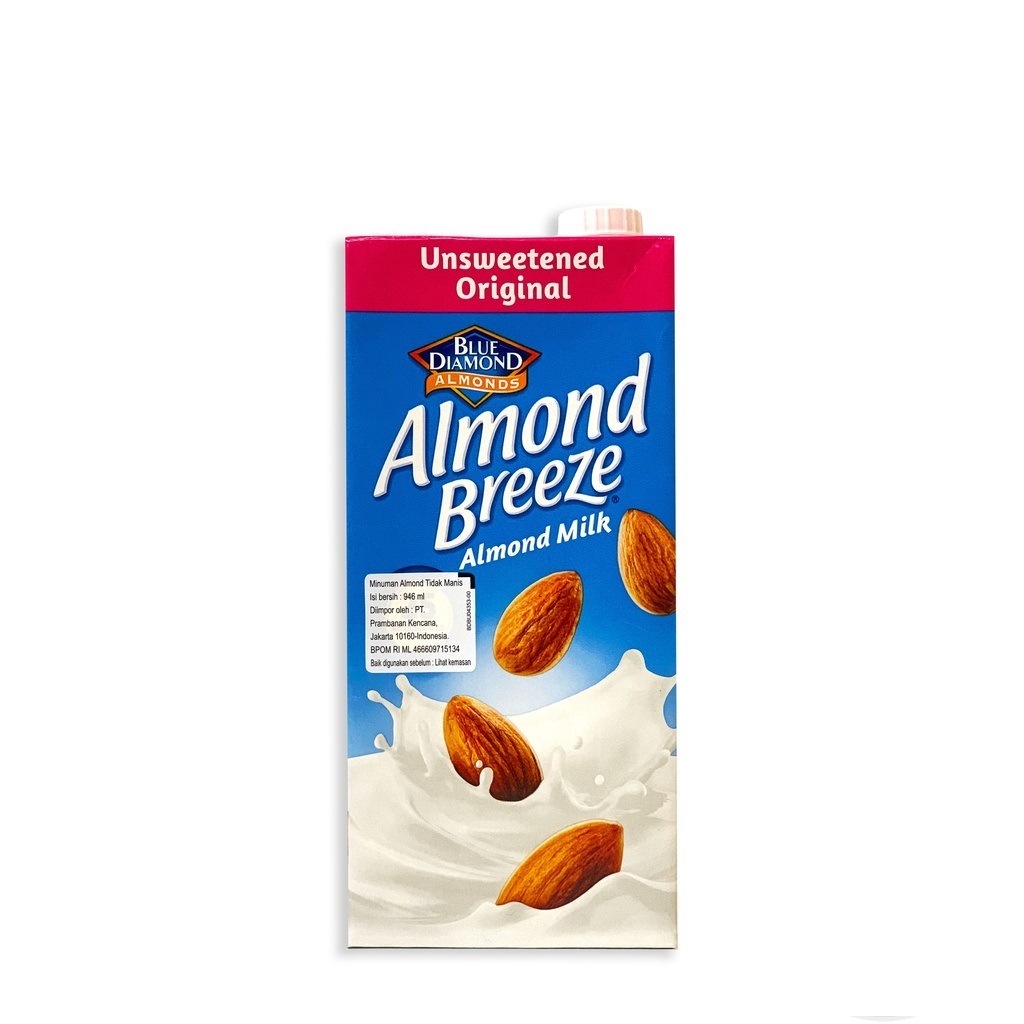 

ALMOND BREEZE ALMOND MILK UNSWEETENED 946 ML - SUSU ALMOND UNSWEETENED