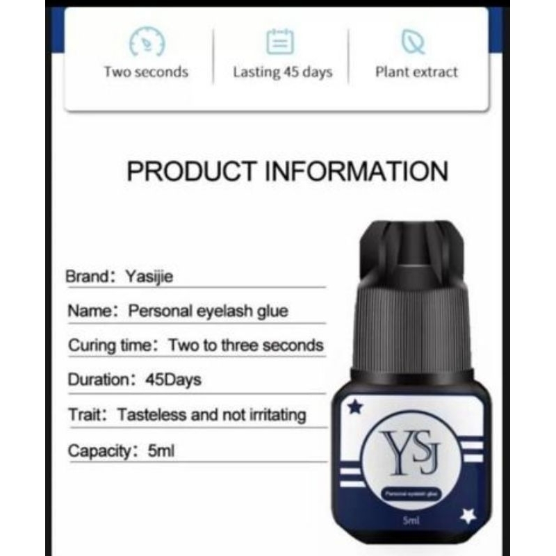 RB Lem Tidak Perih Eyelash Extension ( YSJ )