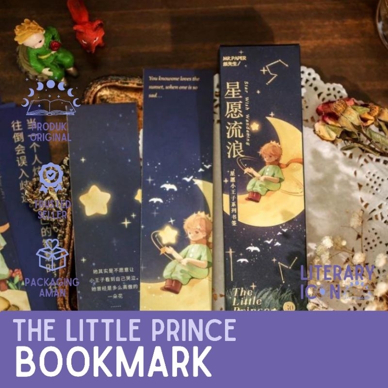 

Bookmark Paper - Pembatas Buku - The Little Prince [Random]