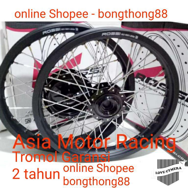 MURAH Sepaket Velg Tromol set Jari2 Rx king Rxking Tapak Lebar Ring 18 140 160x185/185x215 Paketan J