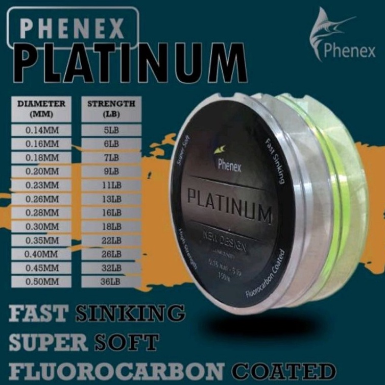TERPERCAYA SENAR PANCING PHENEX PLATINUM