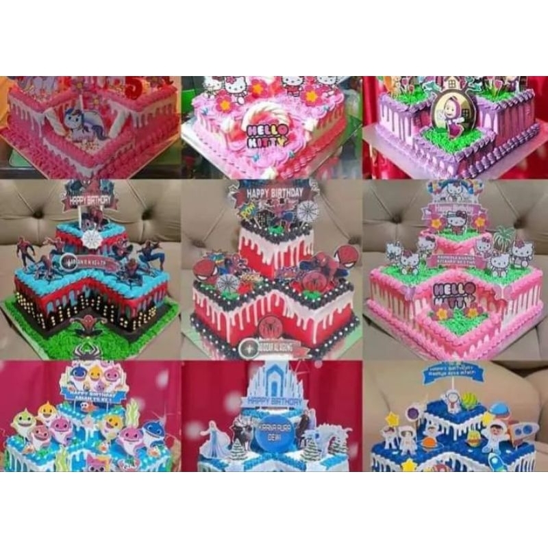 

aneka kue ulang tahun
