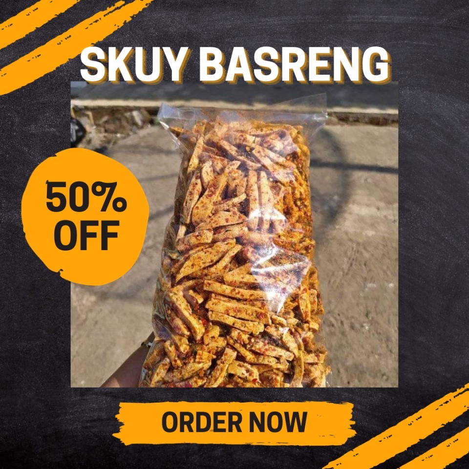 

BASRENG Sultan Bandung / Basreng Daun Jeruk/Basreng 1 kg/Basreng Pedas Daun Jeruk 1kg [Skuy Basreng]