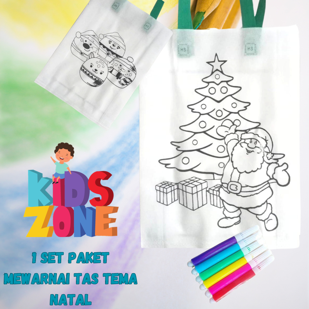 

Tas Spunbond Mewarnai 40x30 Spesial Natal