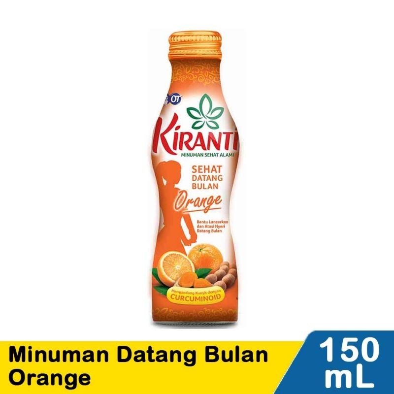 

Kiranti Juice Sehat Datang Bulan Orange 150Ml