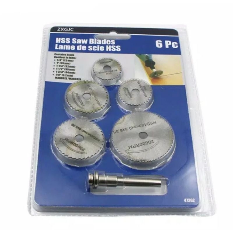 Mata Potong Mini Grinder - Mata Gergaji Mini Set 6 Pcs