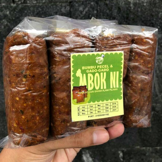 

[⌨X97&] Bumbu Gado-Gado Sate Tahu Telur Siomay Batagor (Bumbu Kacang Serbaguna) Homemade Mbok Ni Malang (200gr) Ayo Beli