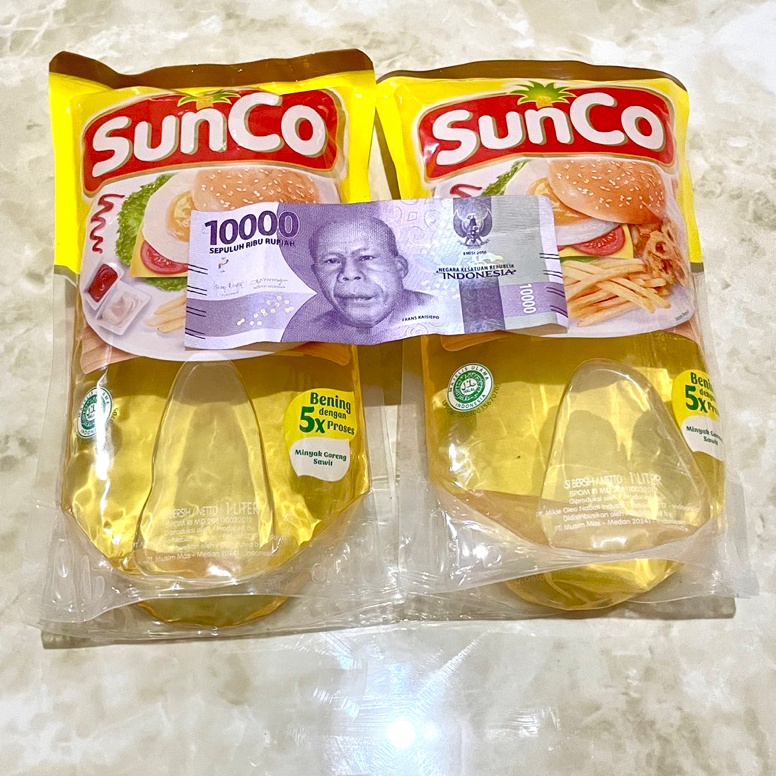 

Diju@l Mur4h Minyak Goreng Sunco 1L X 2pcs + 10rb GOGO Order