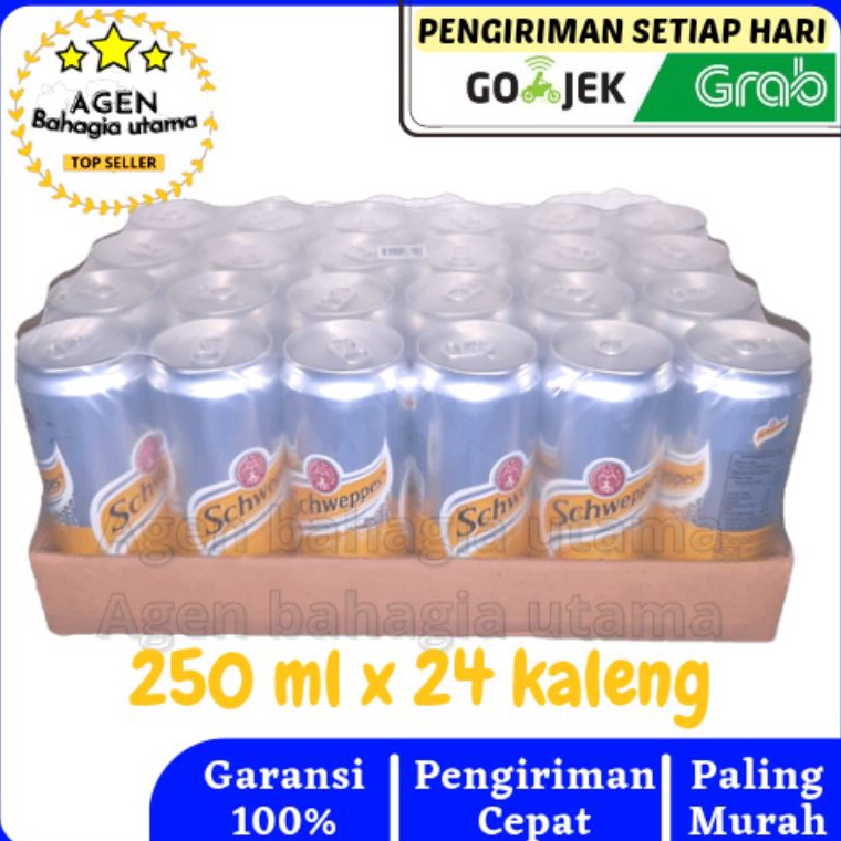 

Mur4h Schweppes Tonic Water 250ML 1 karton (24can) [220]