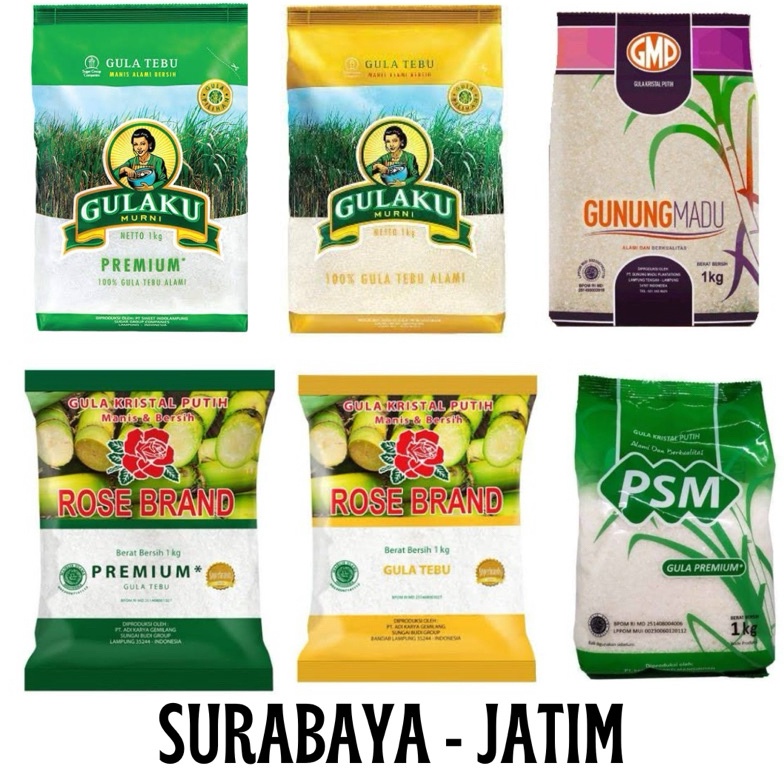 

[♥N2<] PAKET GULA KEMASAN 1KG ISI 3 Good product